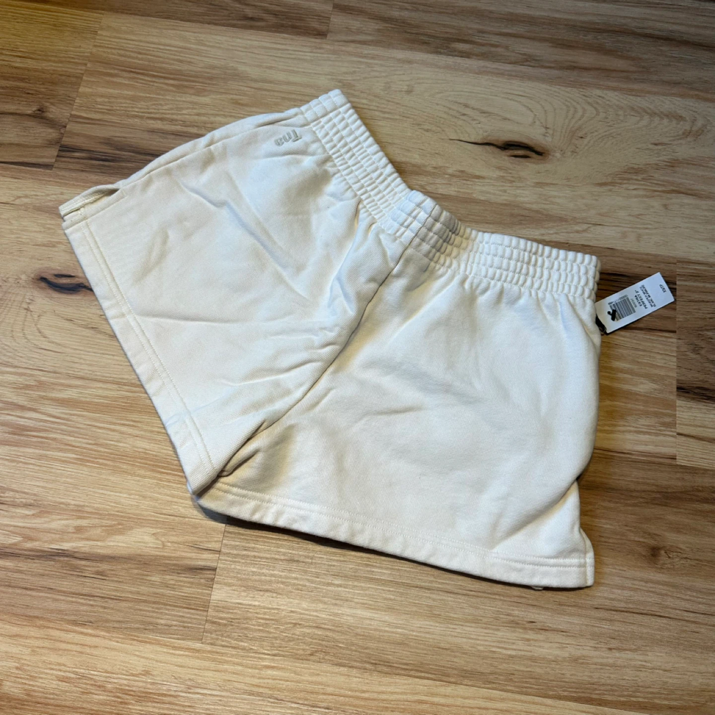 Tna Extra Perfect Fleece Shorts Cream XS - photo 2