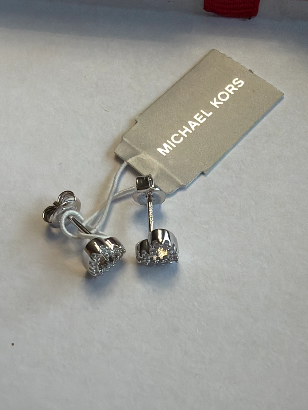 Michael Kors Heart Stud Earrings