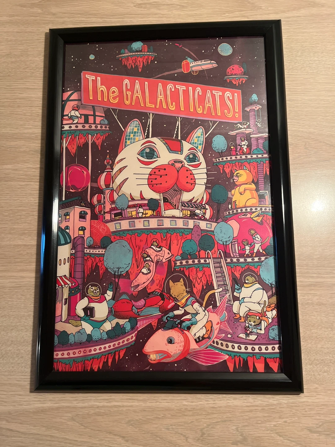 The GALACTICATS! Framed Art Print - photo 4