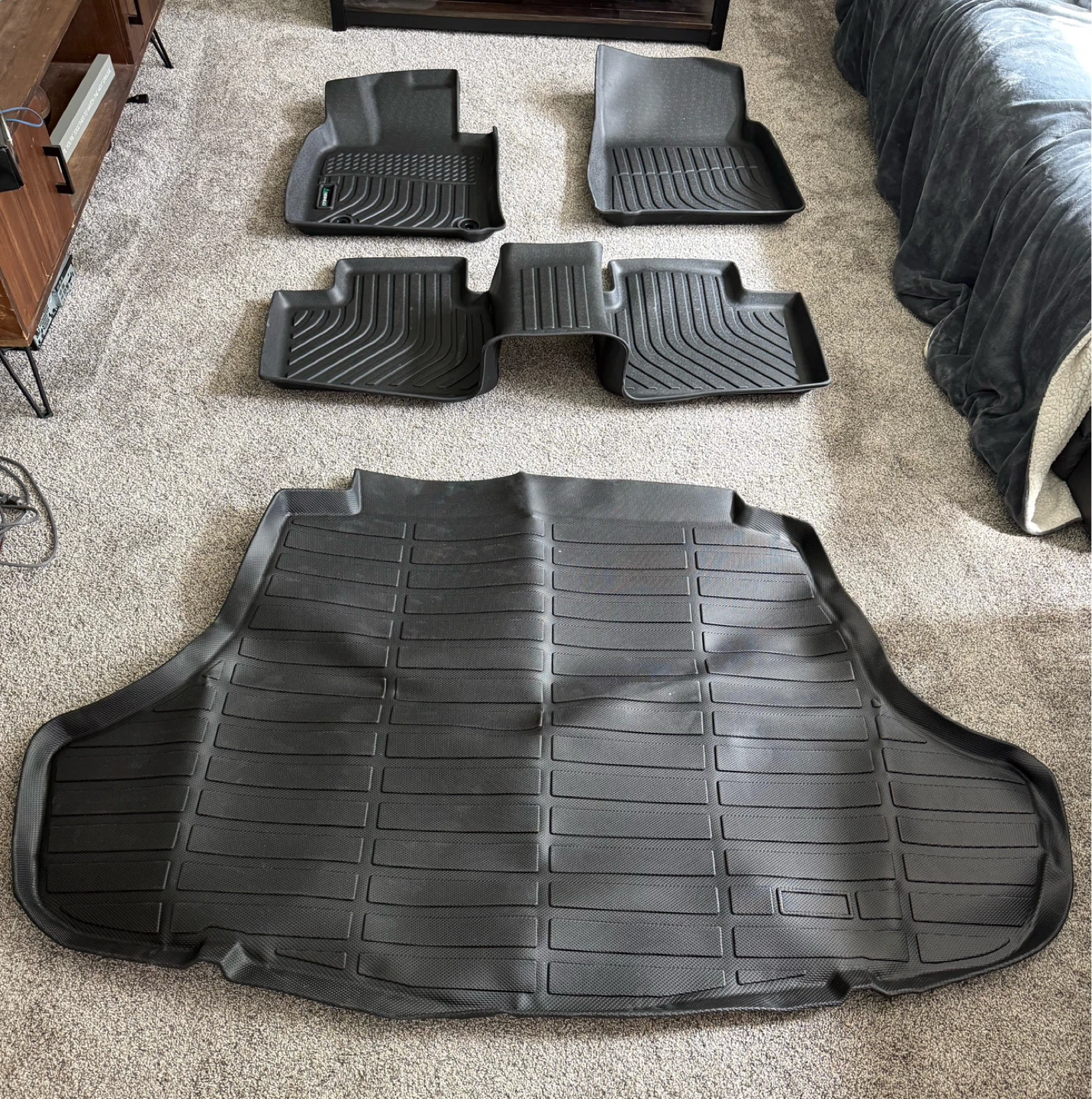 Toyota Camry FWD 25-26 All Weather Floor Liners Not for Hybrid