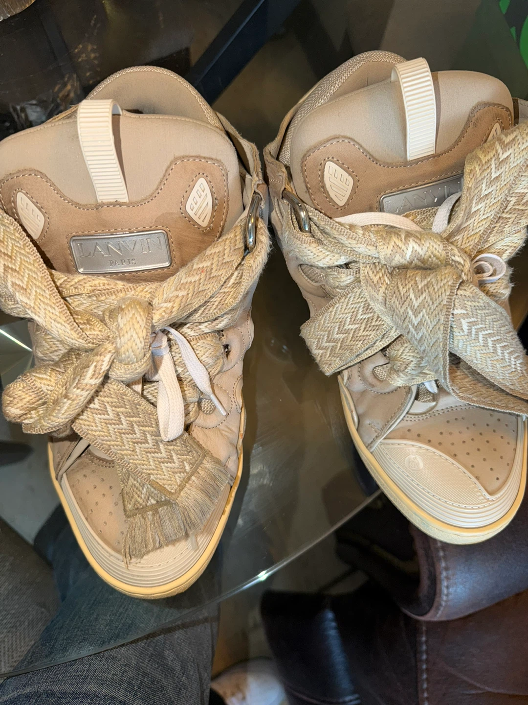 Lanvin Paris High-Top Sneakers - photo 4
