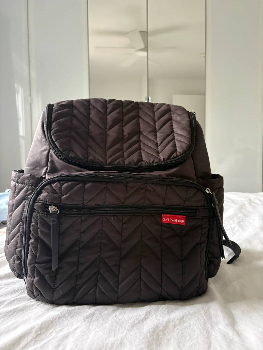 Skip Hop Quilted Backpack Diaper Bag - photo 2