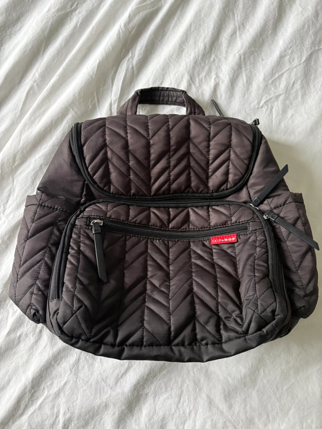 Skip Hop Quilted Backpack Diaper Bag