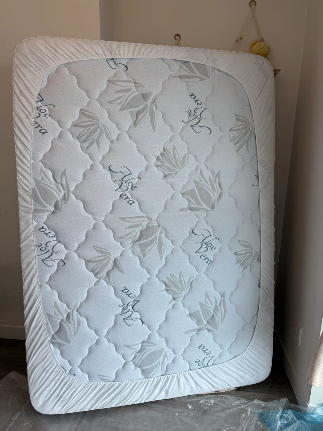 Aloe Vera orthopedist Mattress with bed frame - photo 3
