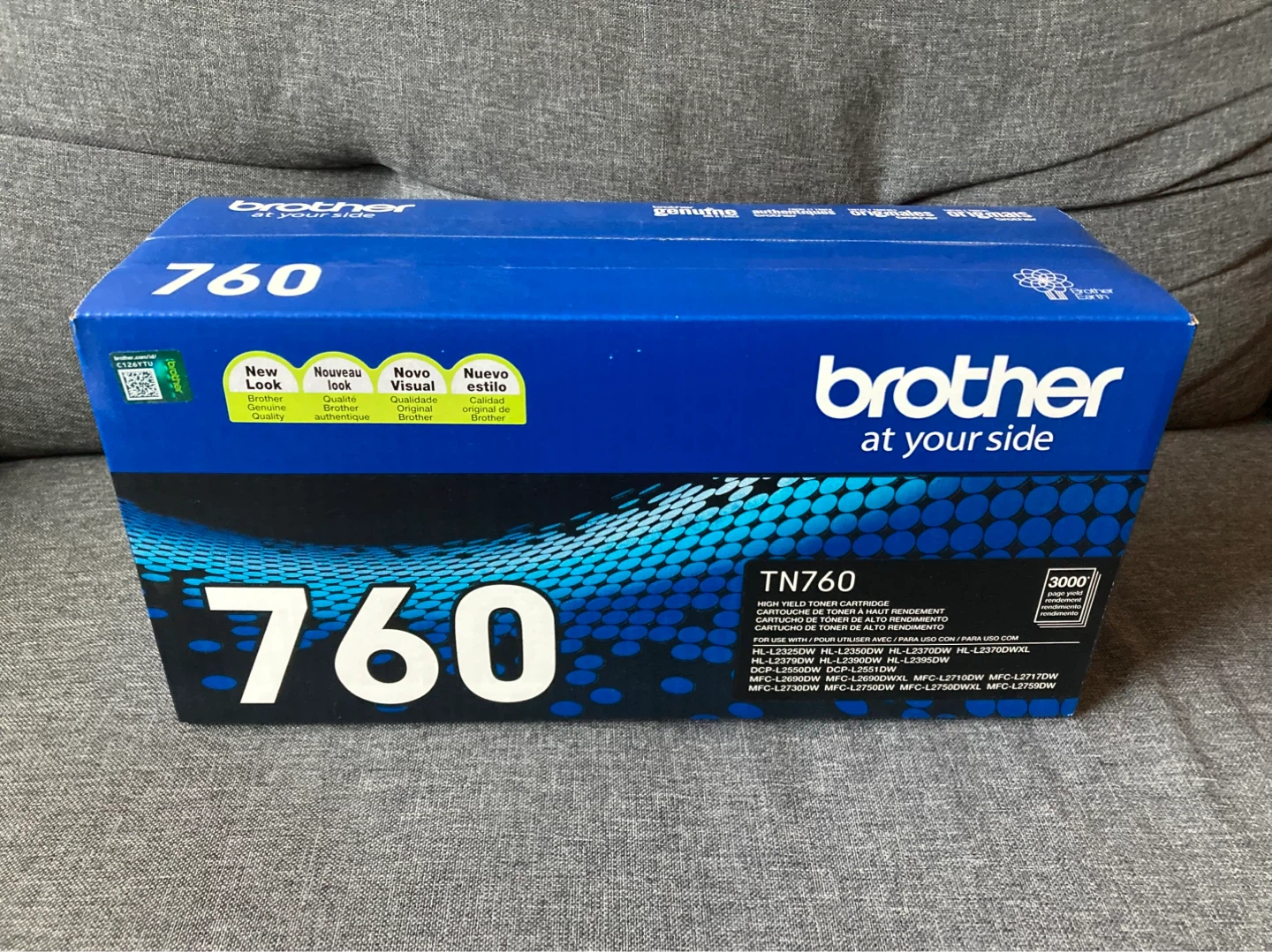 Unopened/NEW Brother TN760 High Yield Toner Cartridge
