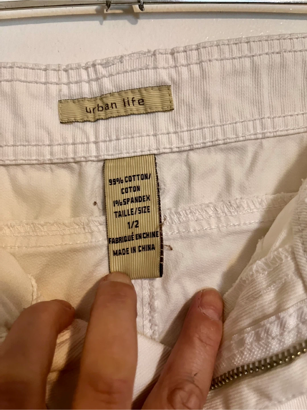 Urban Life Women's White Shorts - Size 1/2 - photo 4