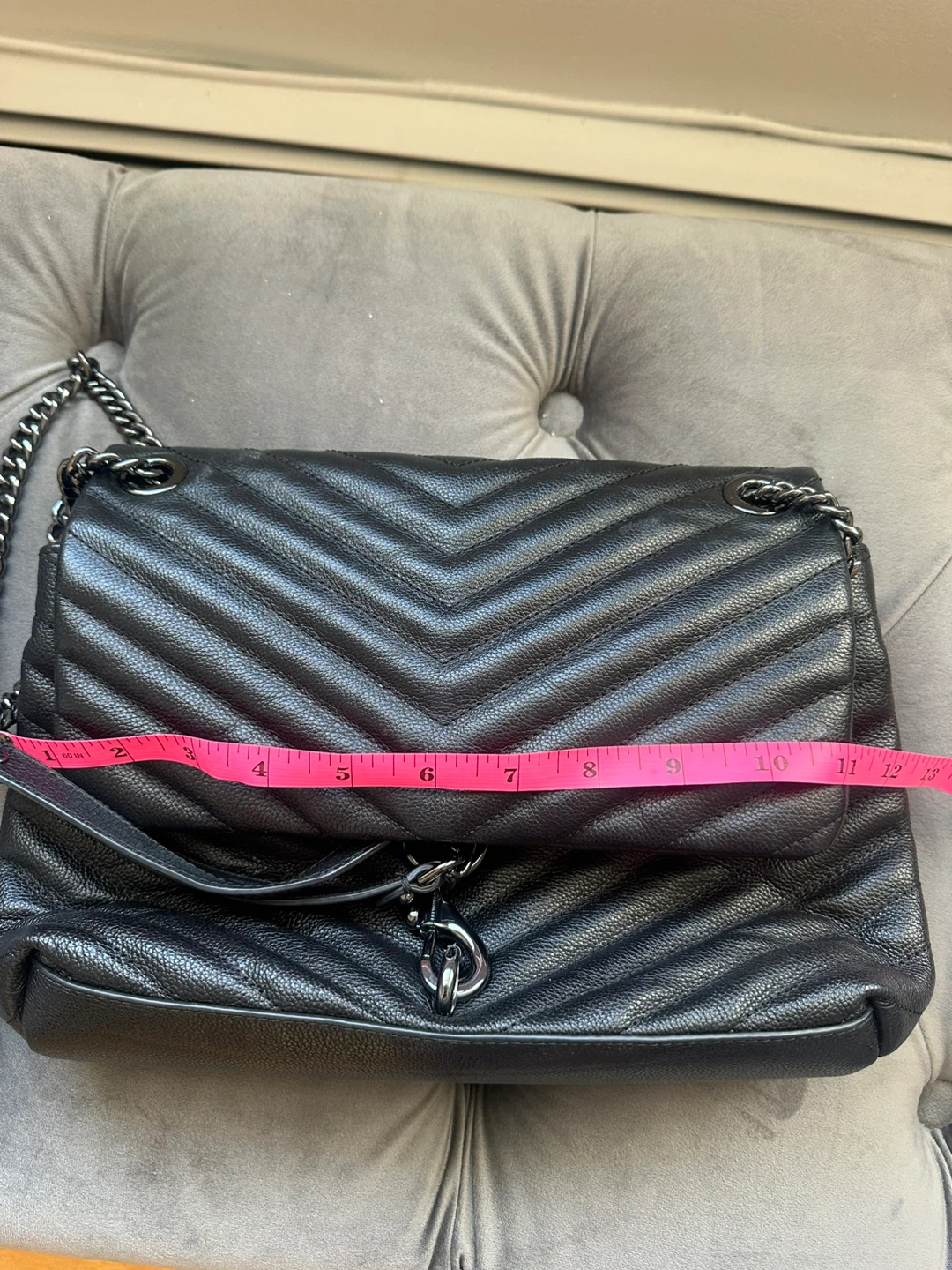 Rebecca Minkoff Quilted Leather Shoulder Bag - Black
