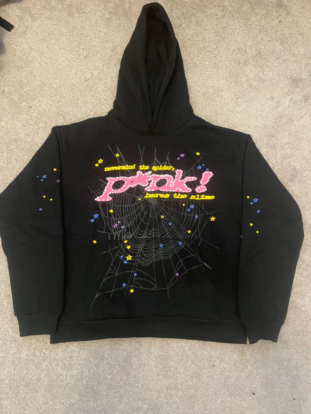 Pink Spider Hoodie