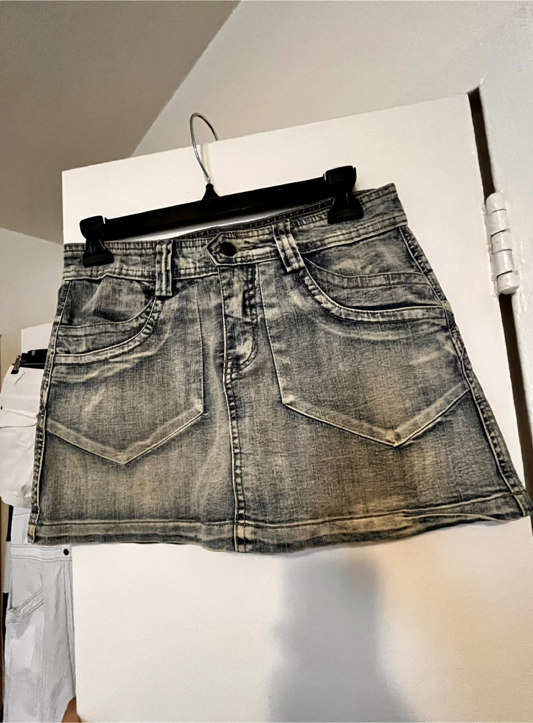 Denim Mini Skirt size S - photo 2
