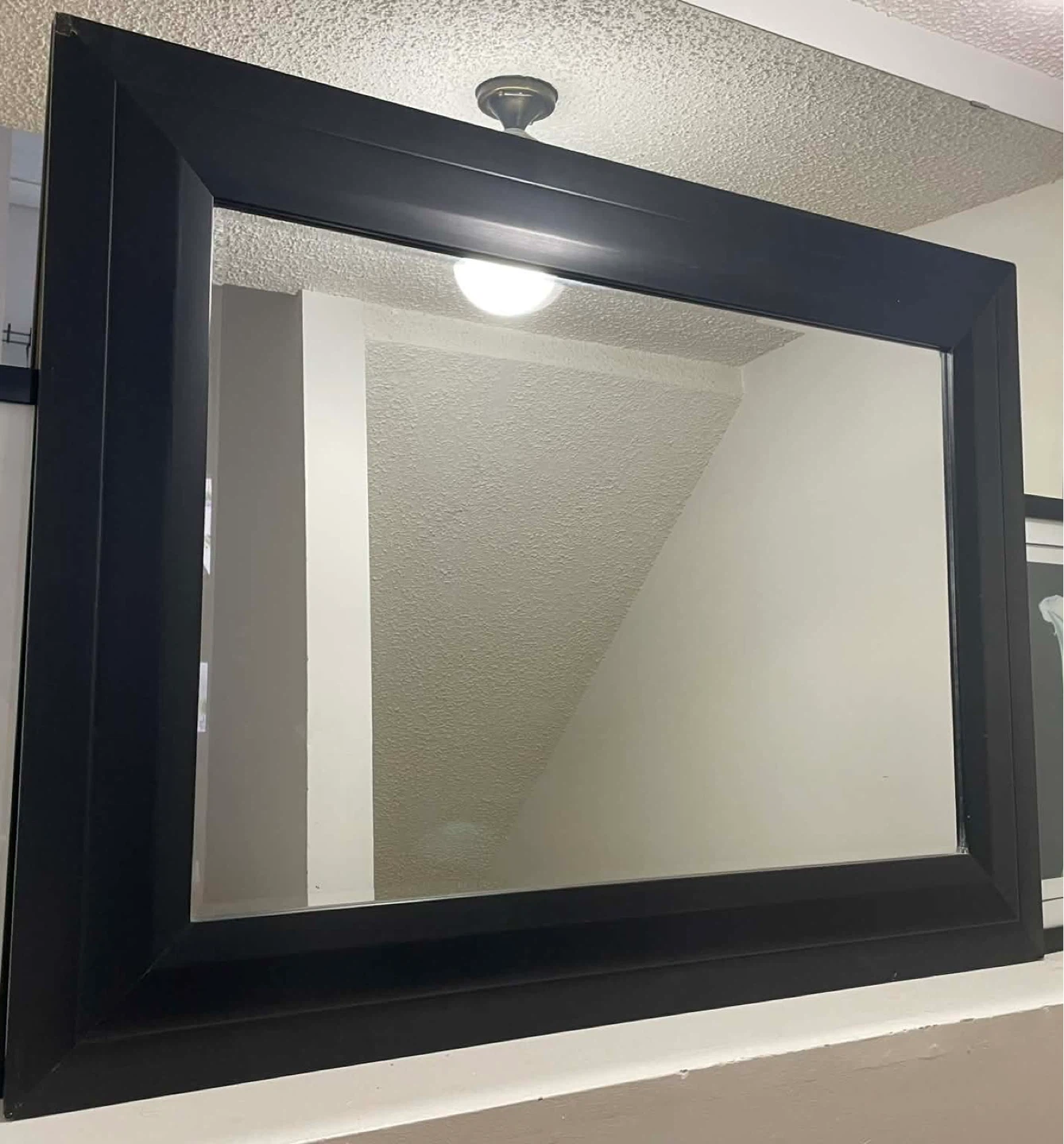 Black Framed Mirror