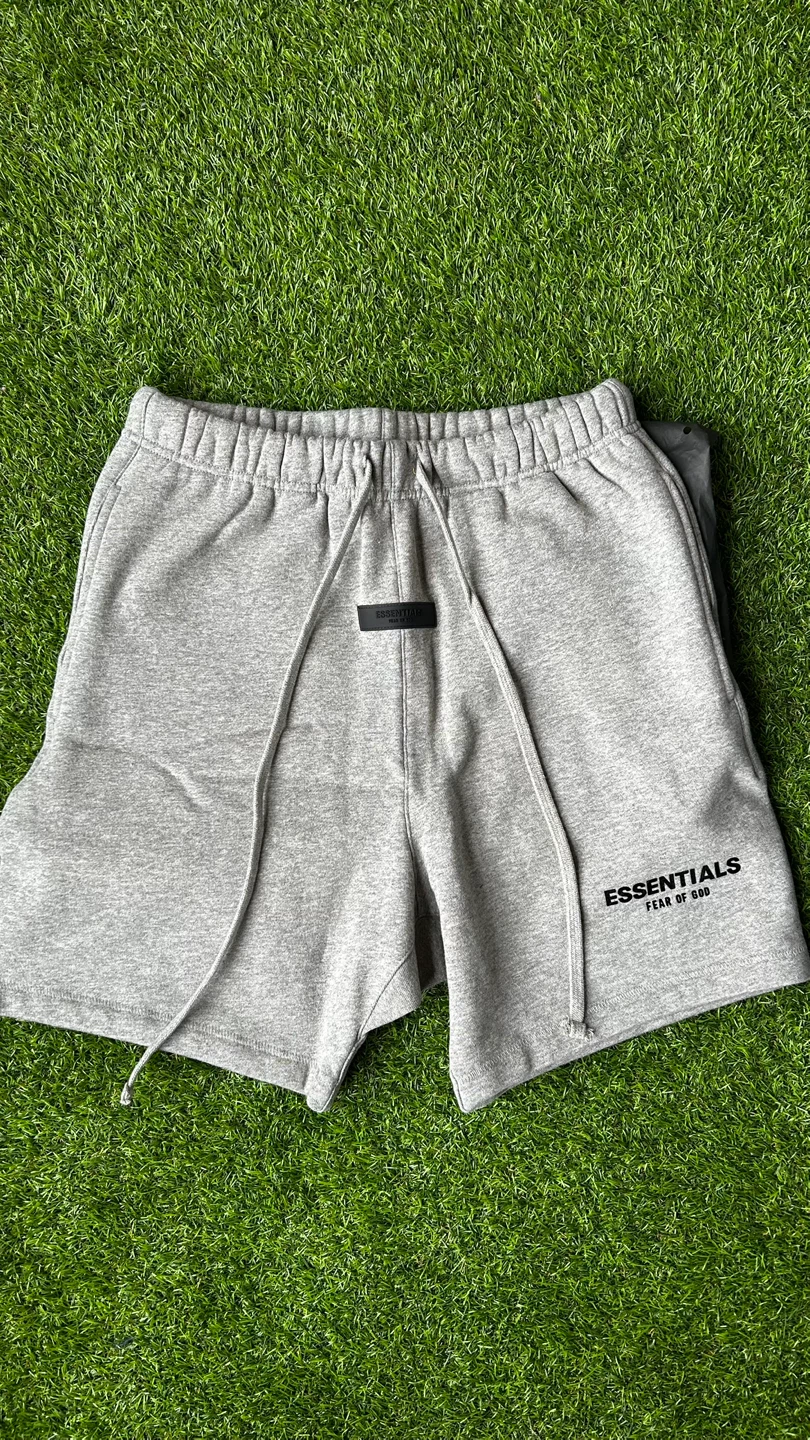 ESSENTIALS Fear of God Grey Sweat Shorts Size S