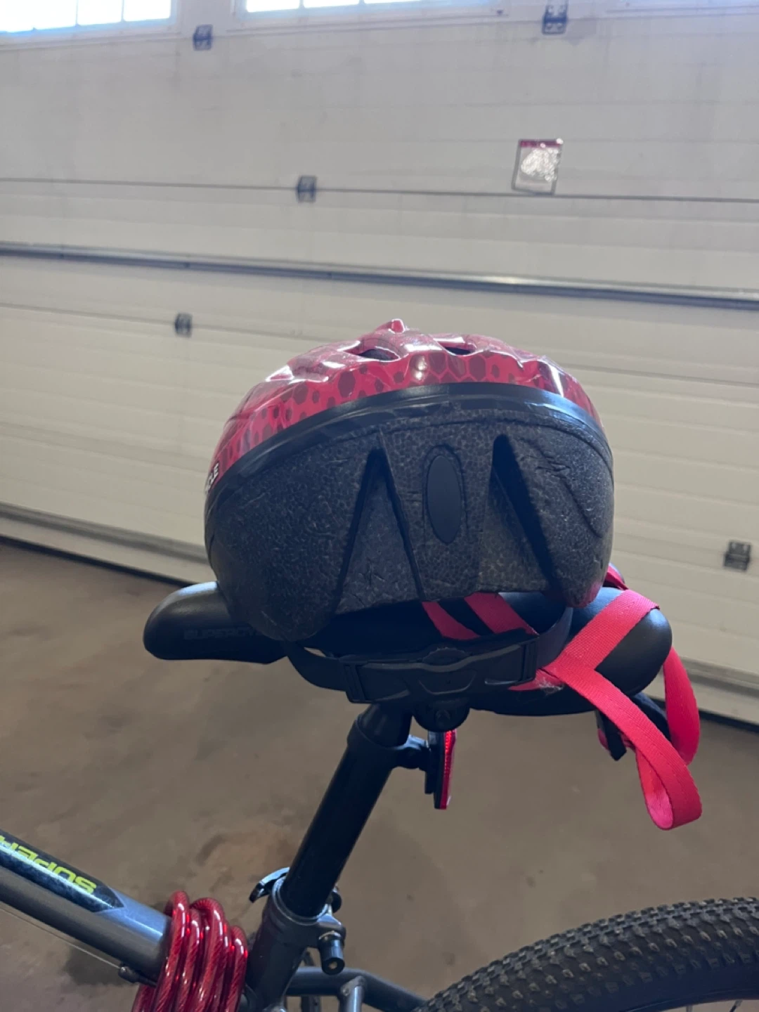 Red Bike Helmet - photo 4