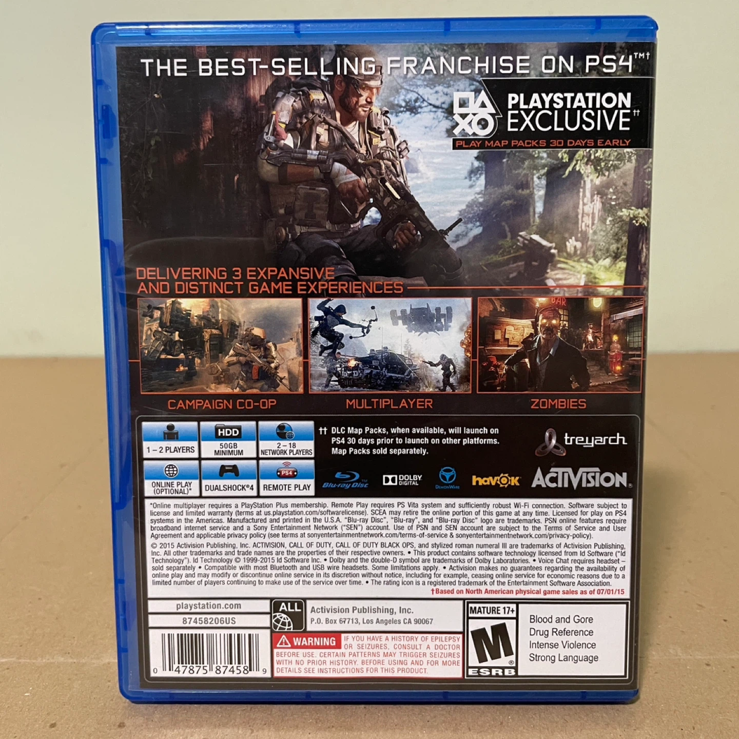Call of Duty Black Ops III PS4 Games - photo 3