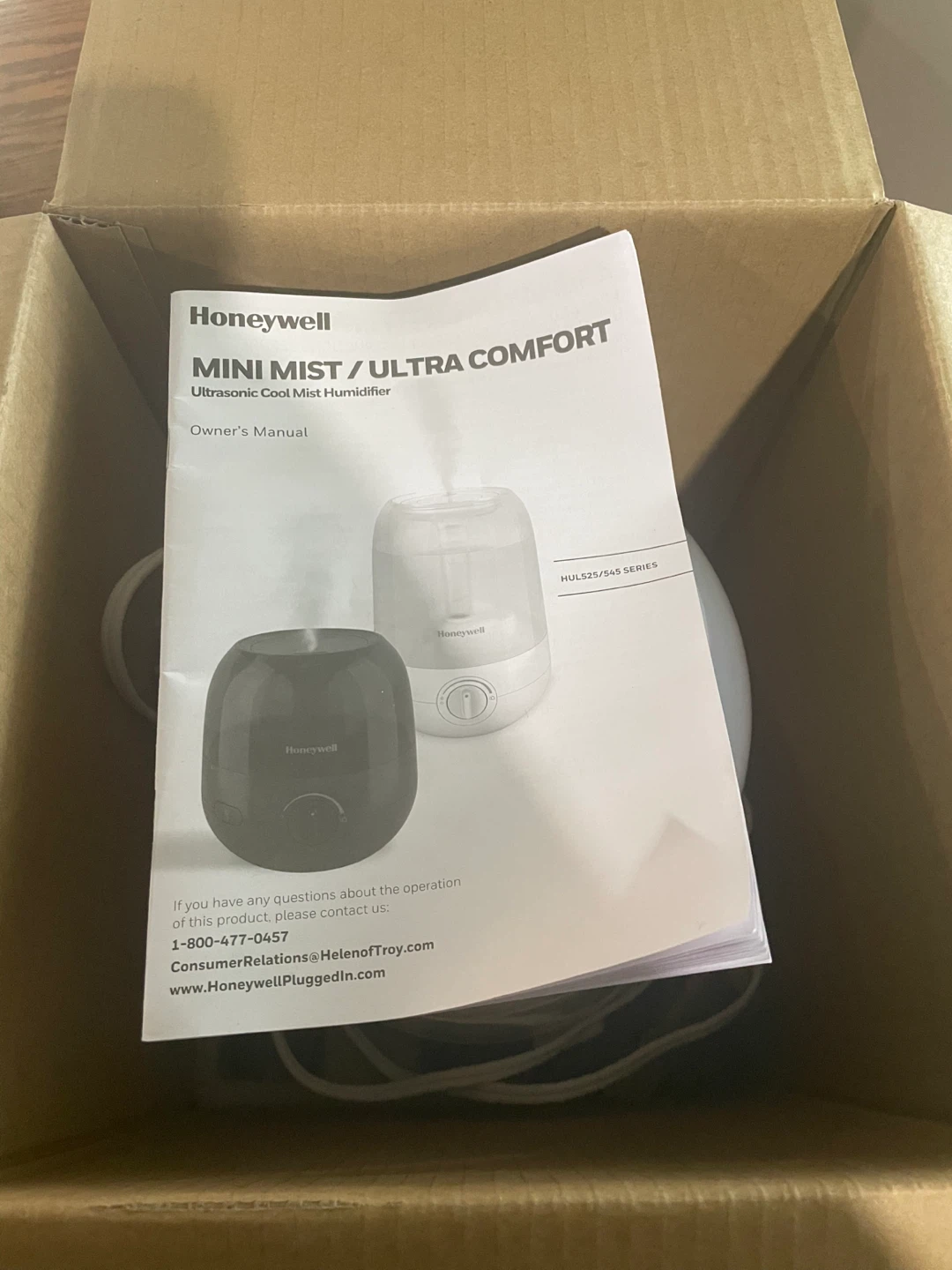 Honeywell Ultra Comfort Cool Mist Humidifier - photo 3