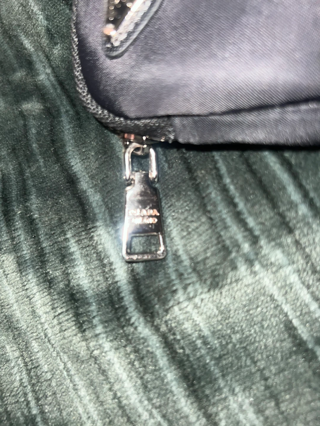Prada Black Nylon Coin Pouch - photo 2