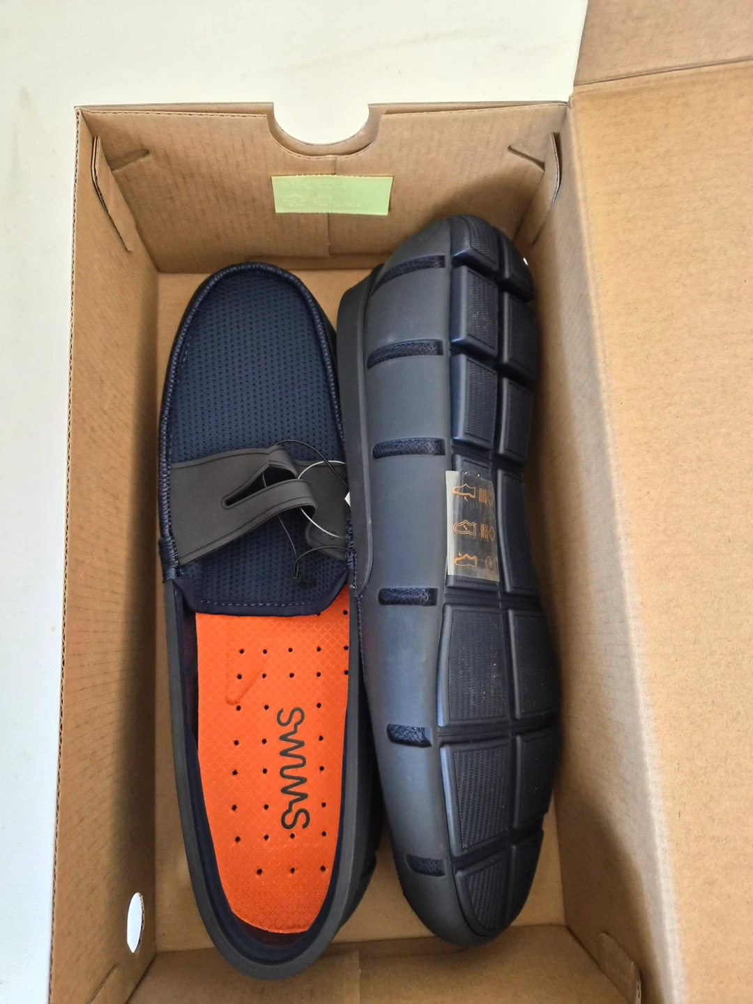 SWIMS Penny Loafer Shoes Size 11 Navy