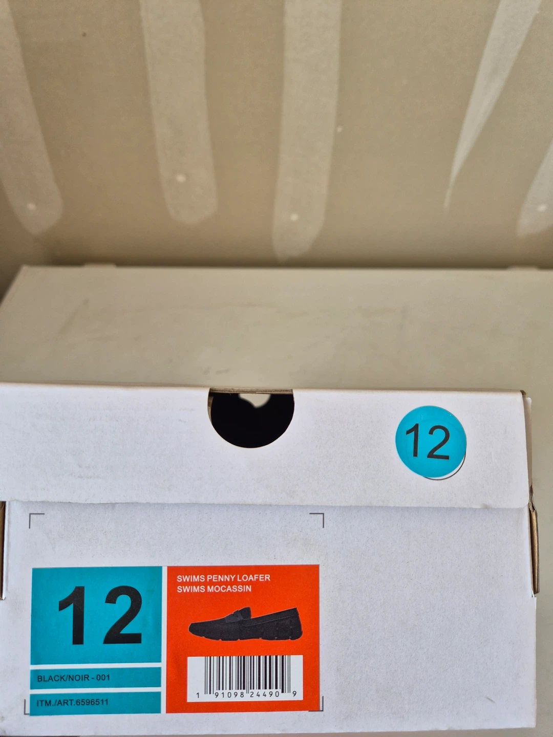 SWIMS Penny Loafer - Black - Size 12 - photo 4