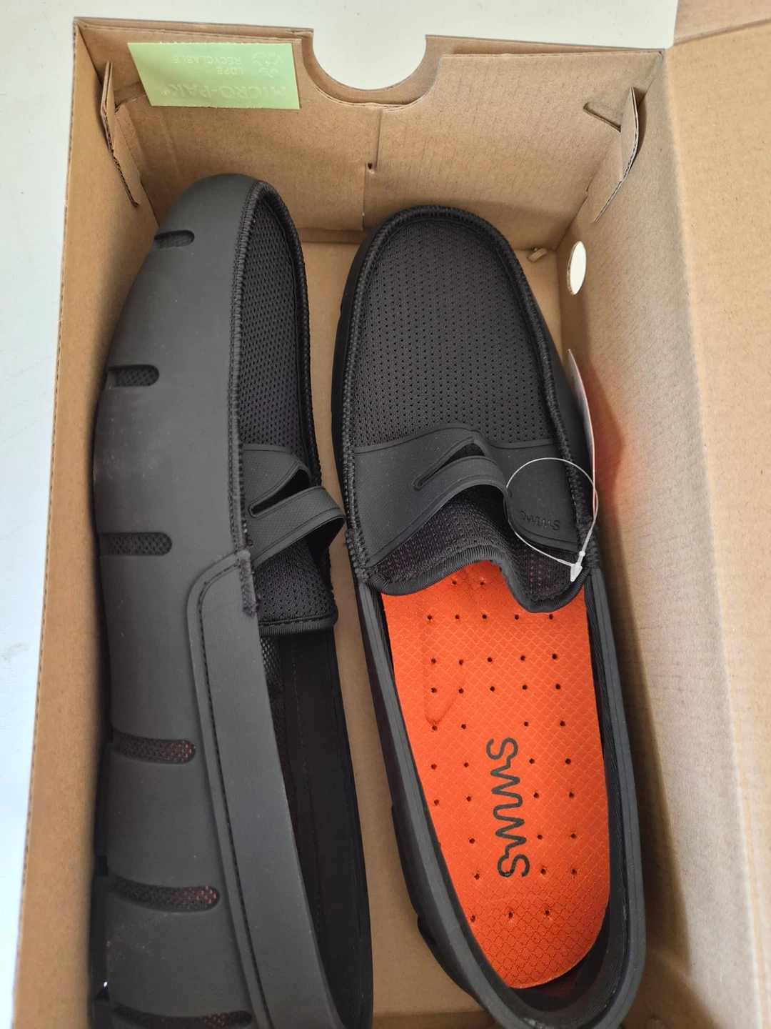 SWIMS Penny Loafer - Black - Size 12