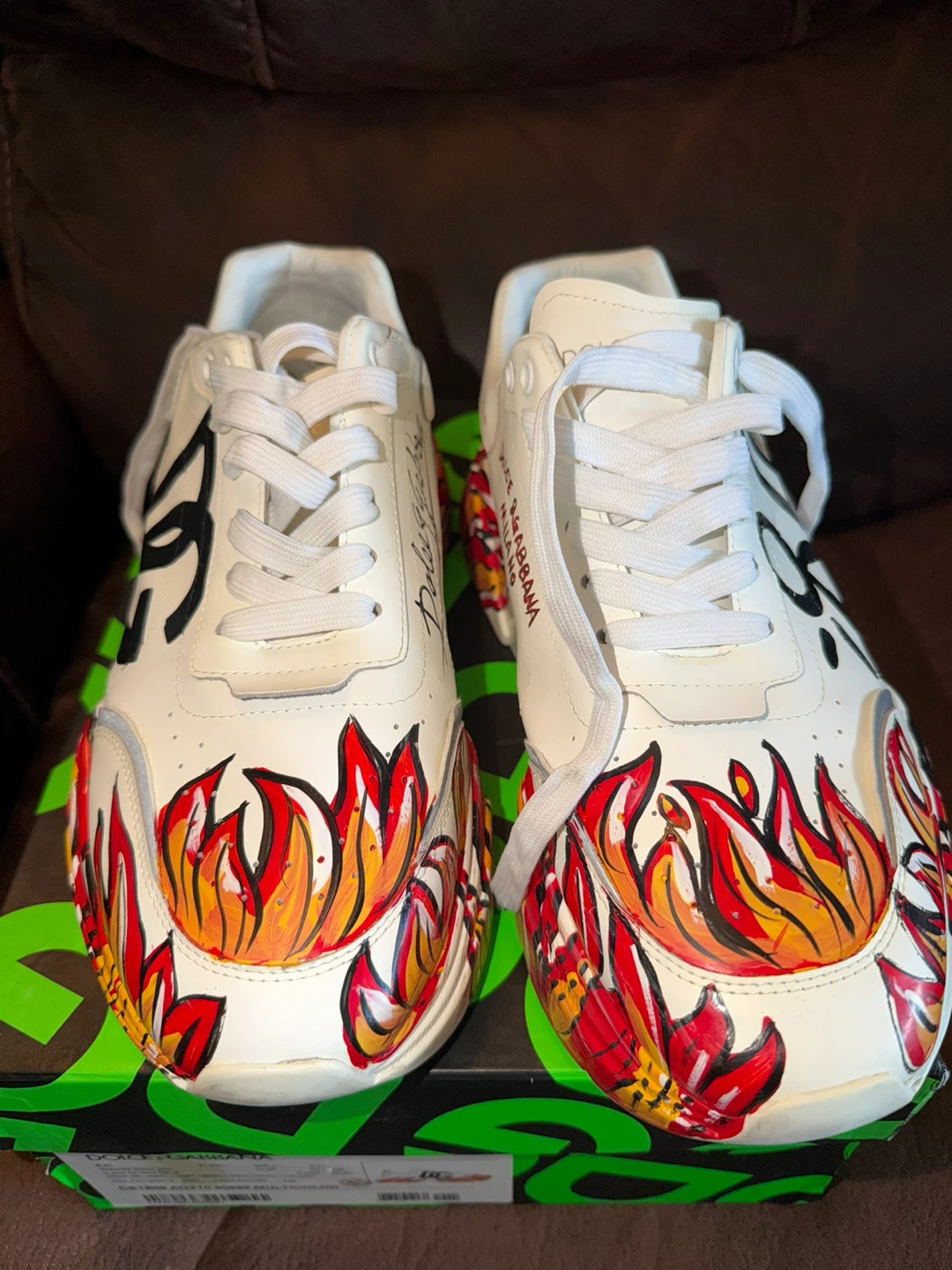 Dolce & Gabbana Flame Sneakers White - photo 5
