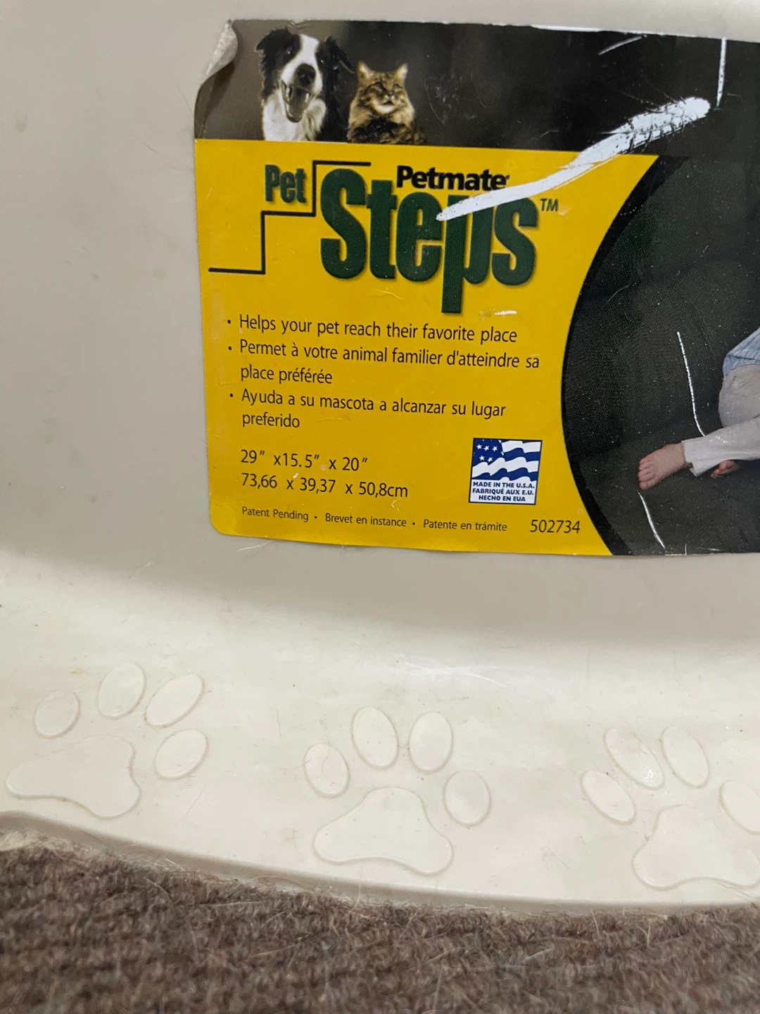 Petmate Pet Steps 4-Step Dog Stairs - photo 3