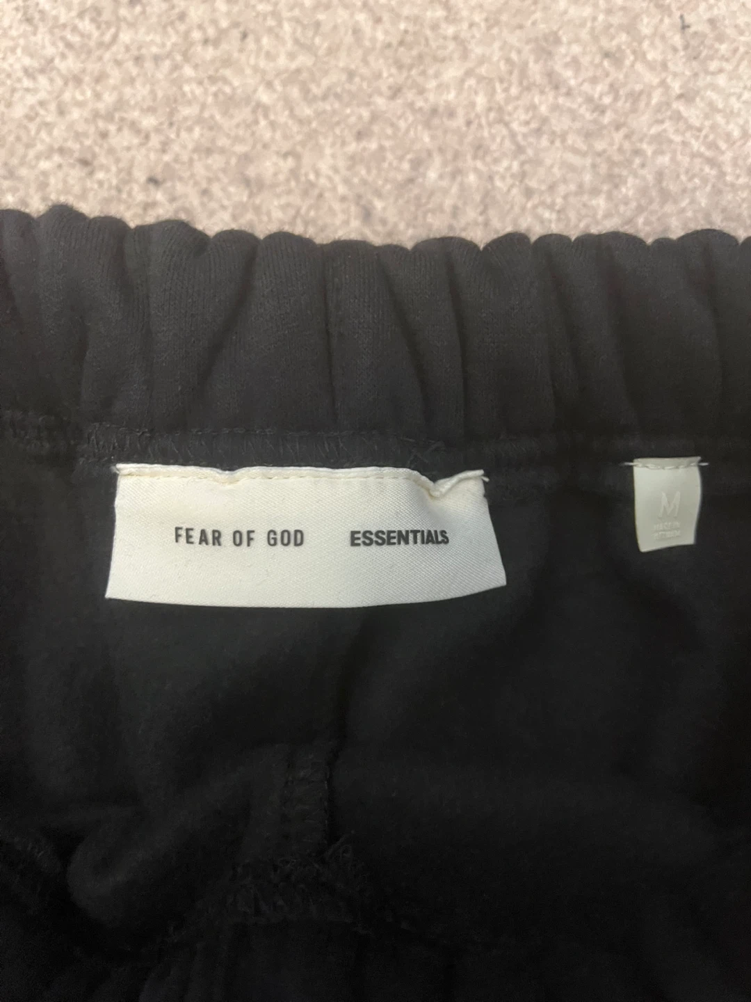 Fear of God Essentials Black Shorts Size M - photo 3