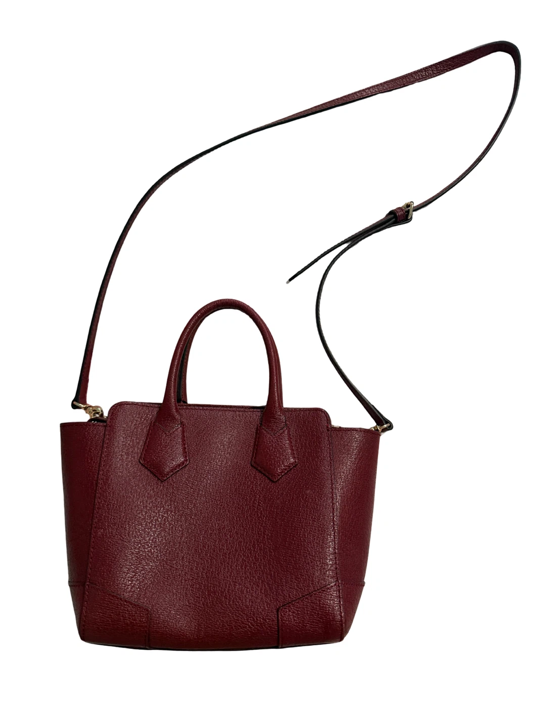 Vivienne Westwood Burgundy Leather Top Handle Bag - photo 2