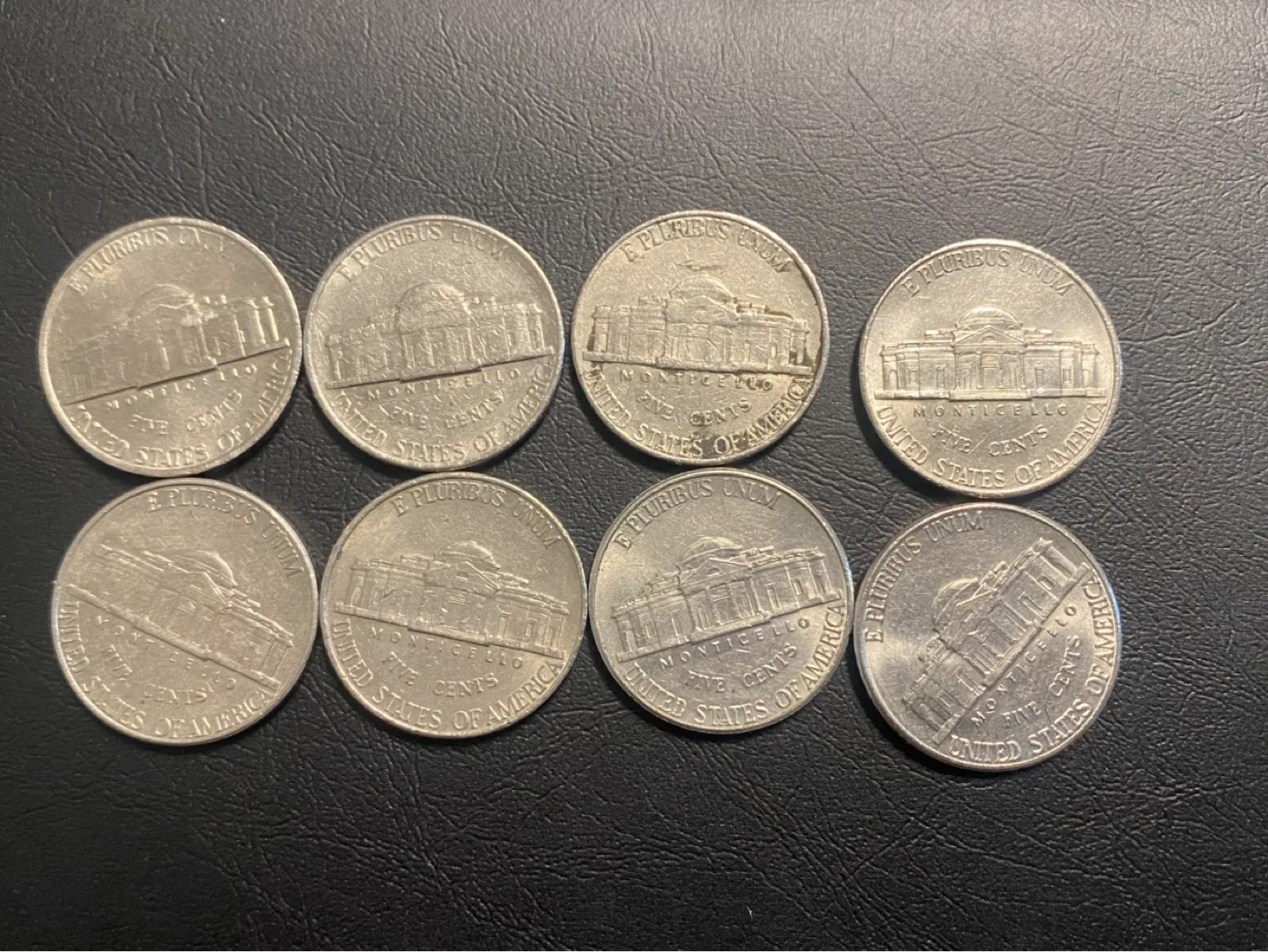 8 x Canadian Nickels (Five Cents) - photo 2