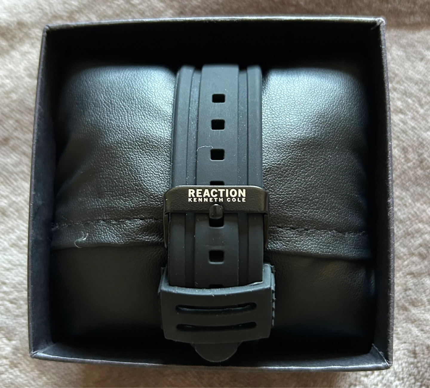 Mens watch black new - photo 2