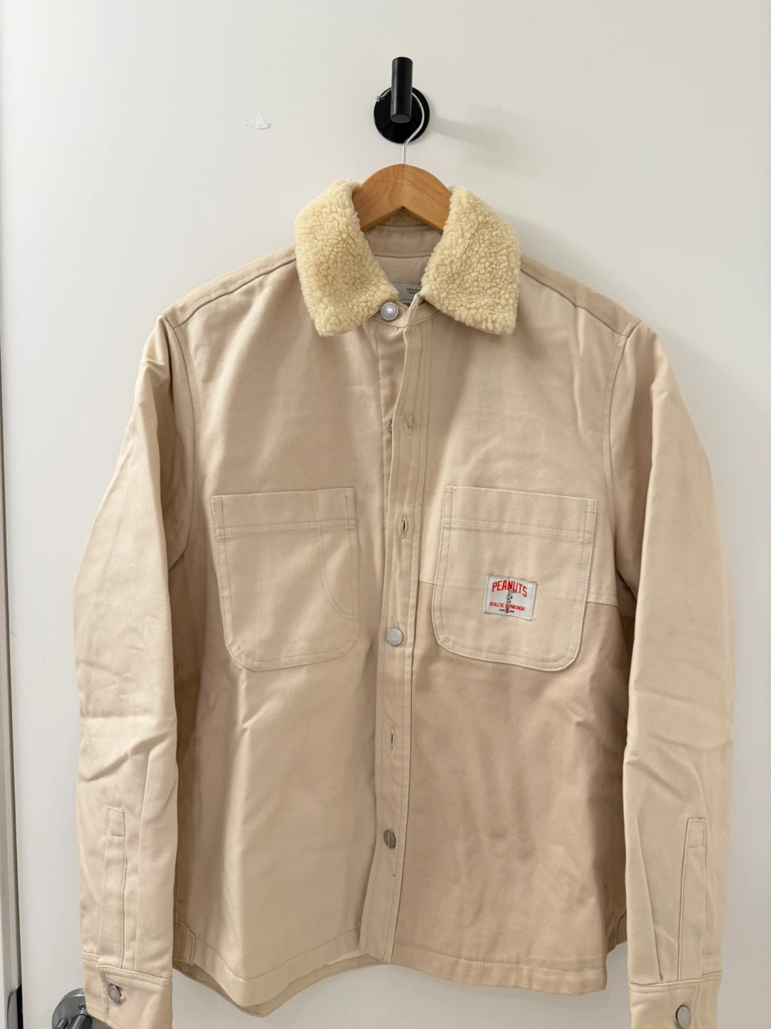 Zara X Peanuts Sherpa Lined Jacket