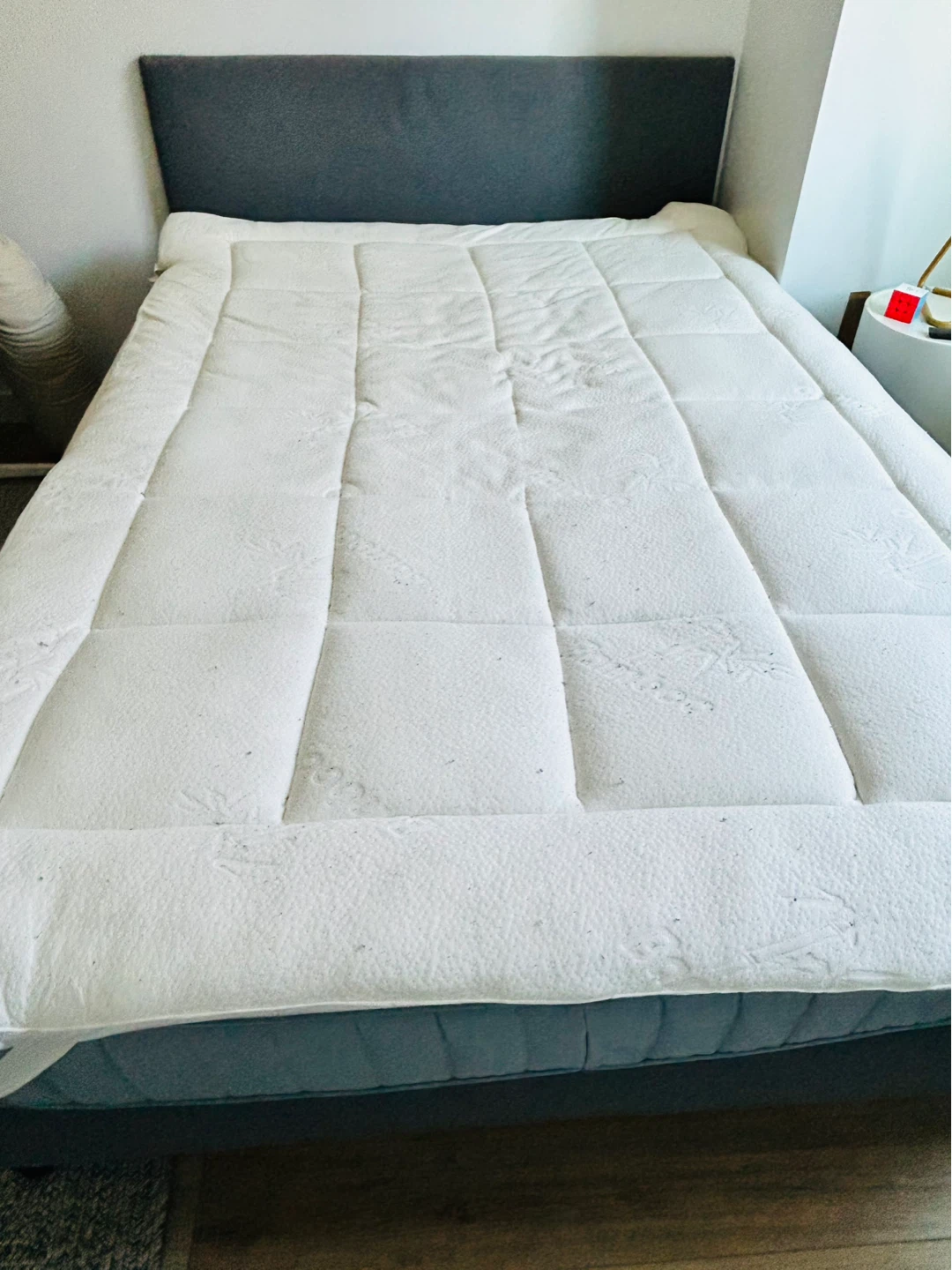 IKEA TÄRNKULLEN Upholstered Bed Frame - Tibbleby Gray - photo 2