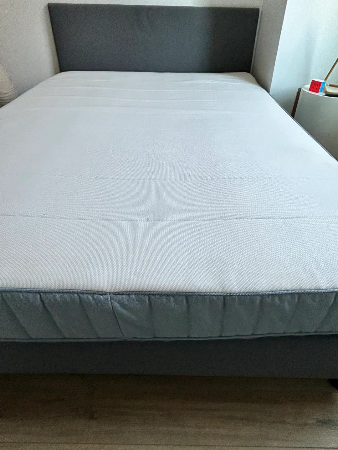IKEA TÄRNKULLEN Upholstered Bed Frame - Tibbleby Gray - photo 3