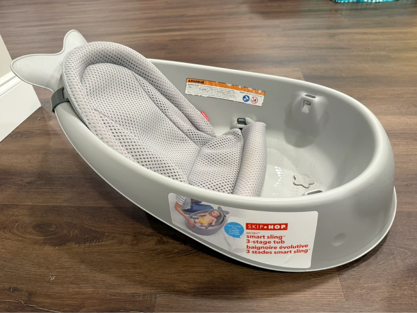 Skip Hop Moby Smart Sling 3-Stage Baby Bathtub