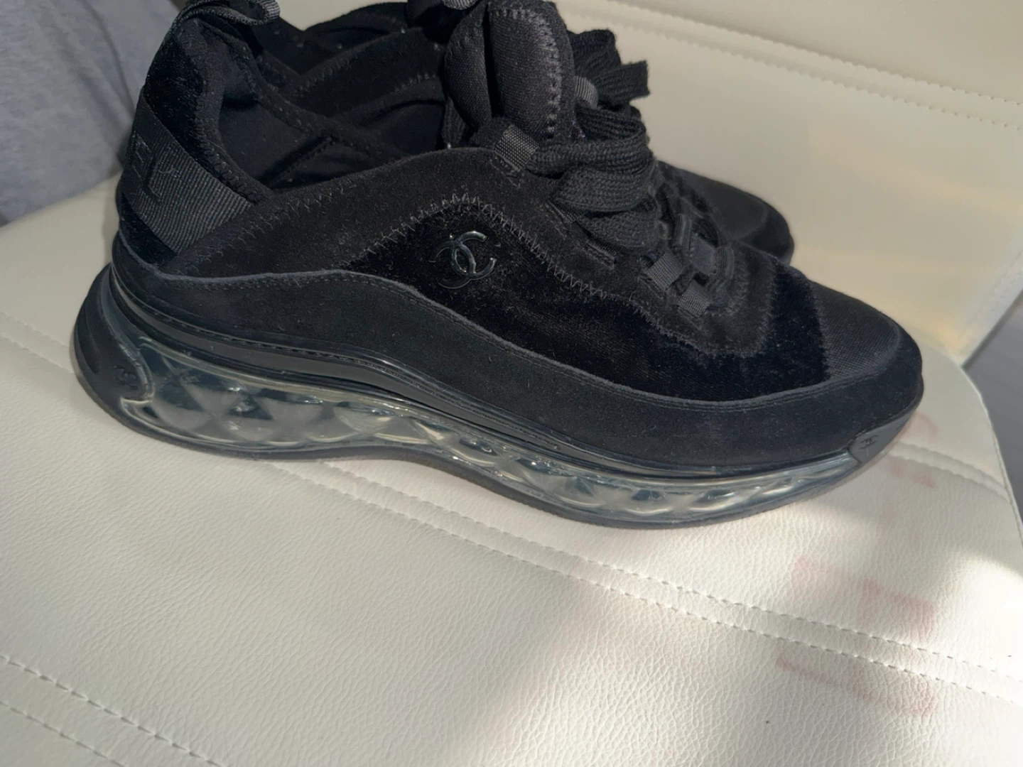Black Chanel Sneakers - photo 2