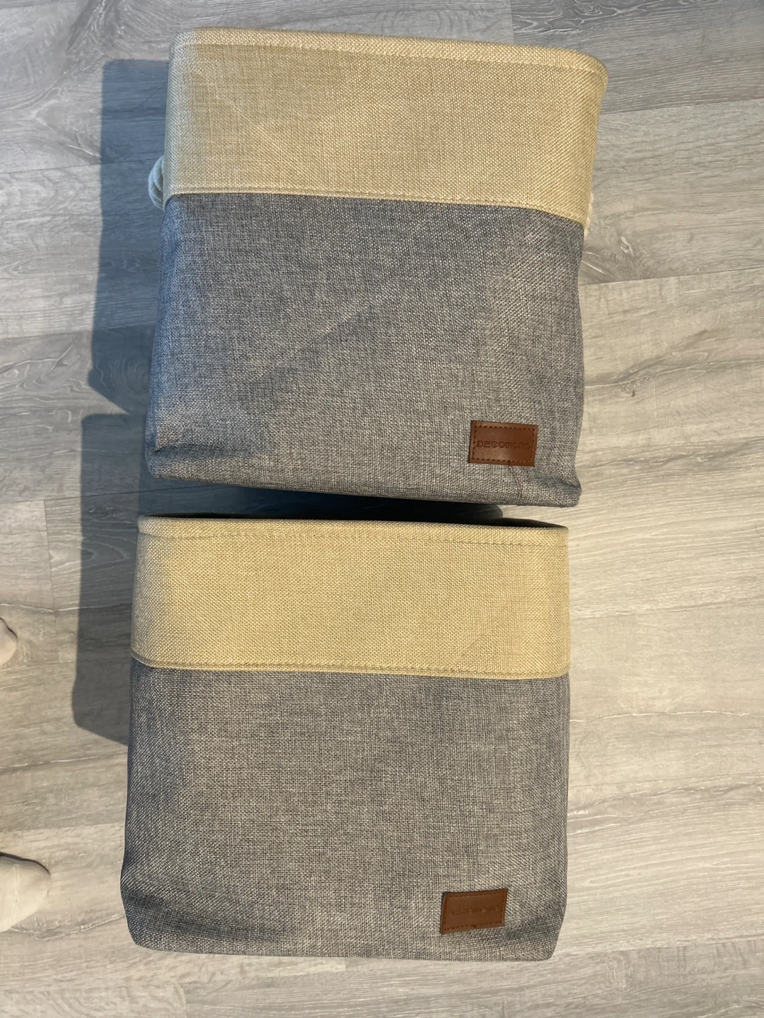Fabric Storage Bins(set of 2)