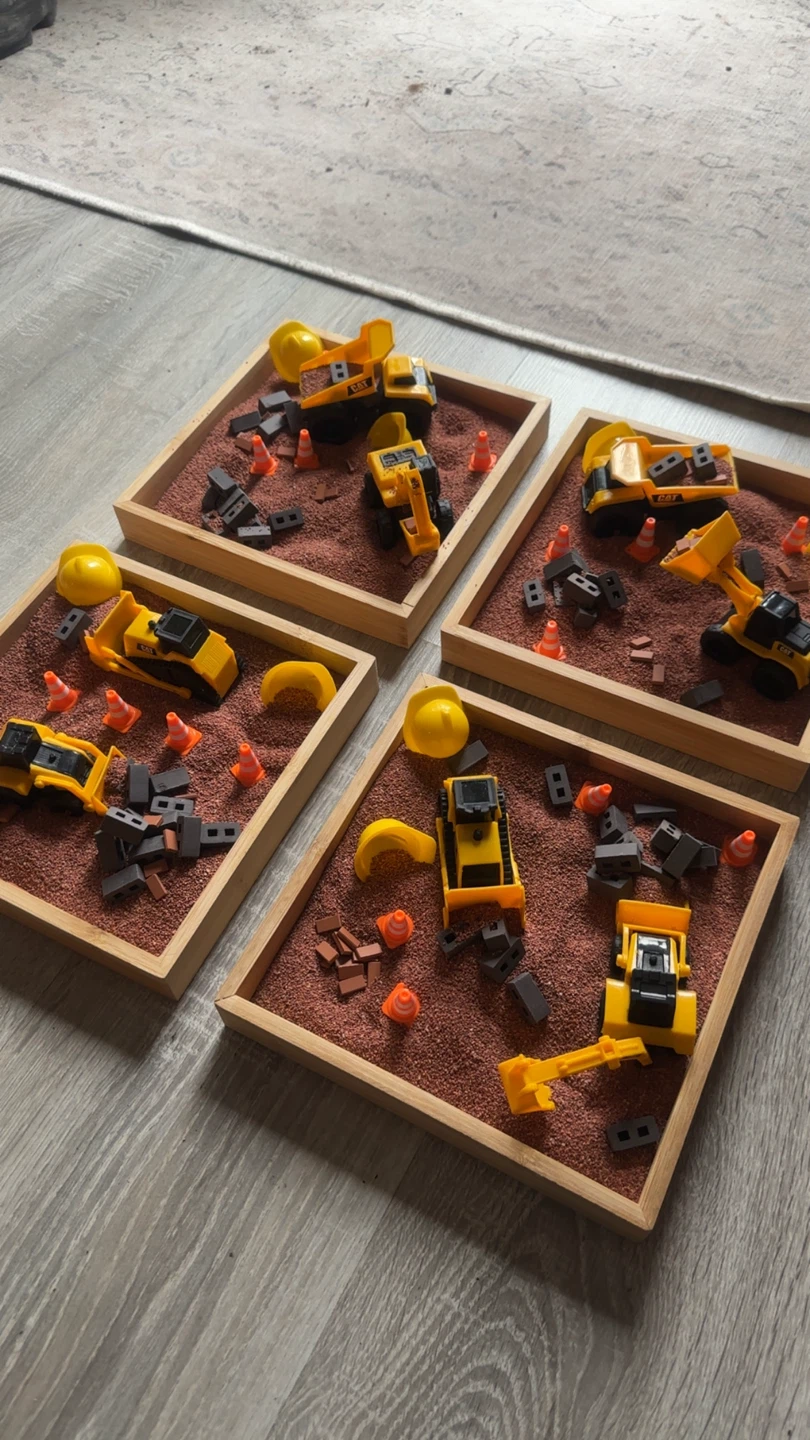 Construction Site Toy Sand Set