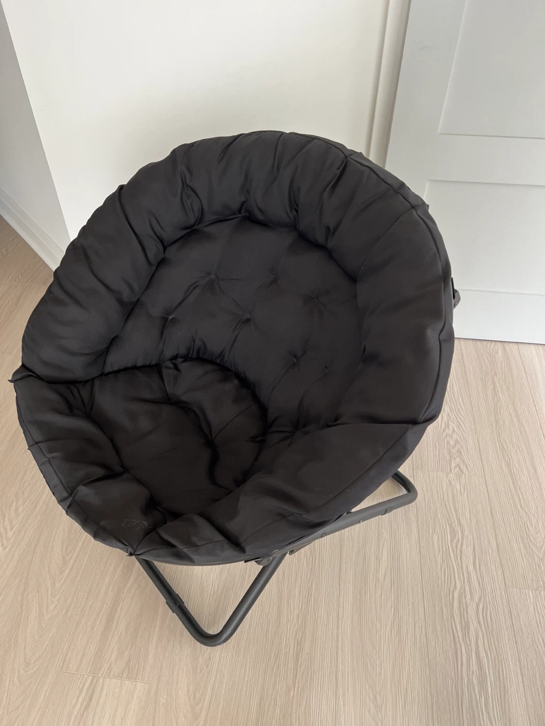 Black Saucer Chair - photo 2