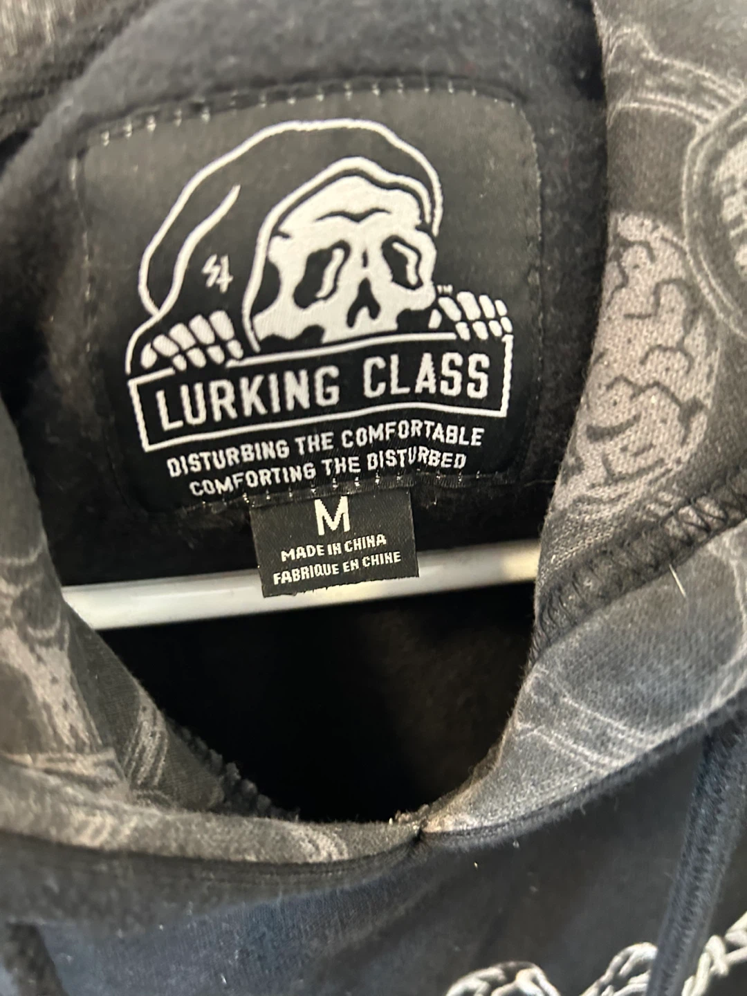 Lurking Class Skull Hoodie - photo 3