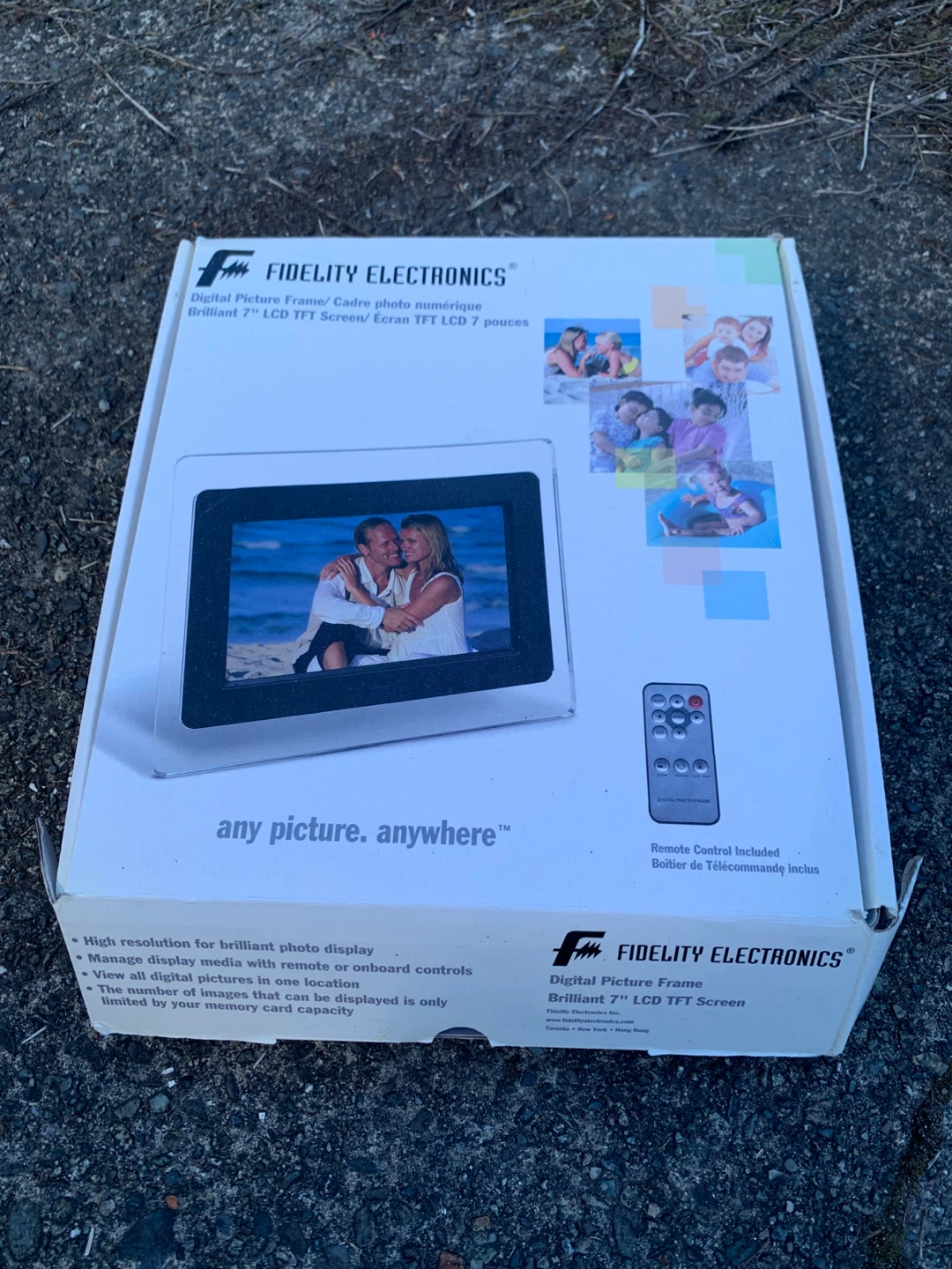 Fidelity Electronics Digital Picture Frame 7" LCD