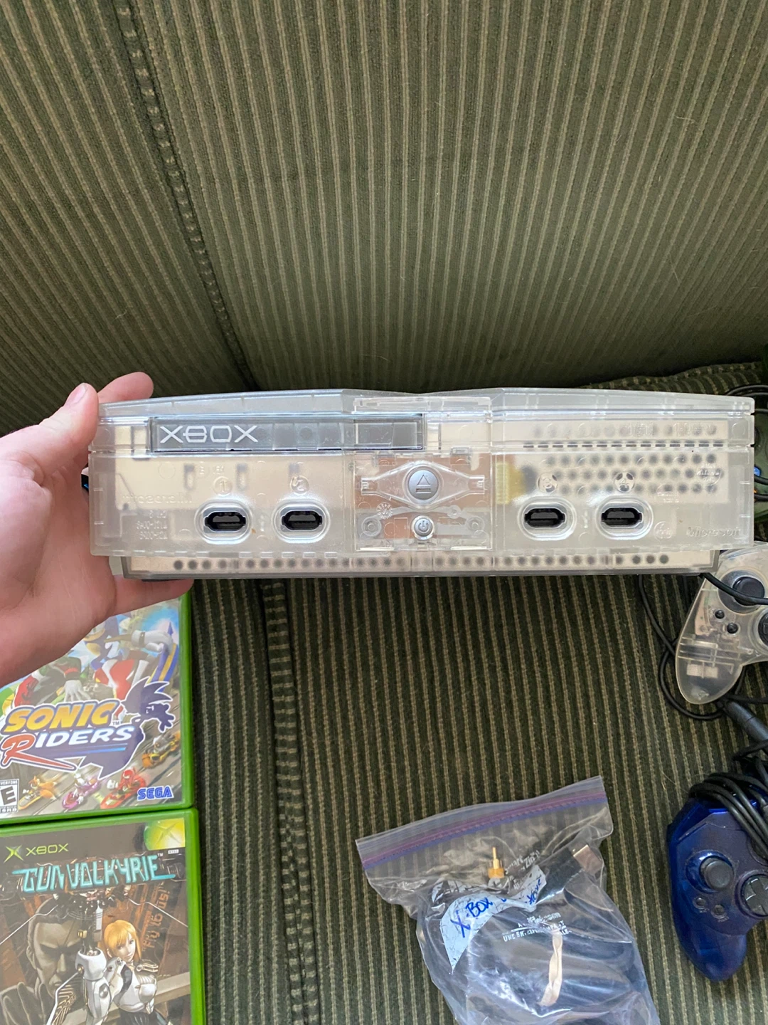 Original Xbox (white crystal) - photo 2