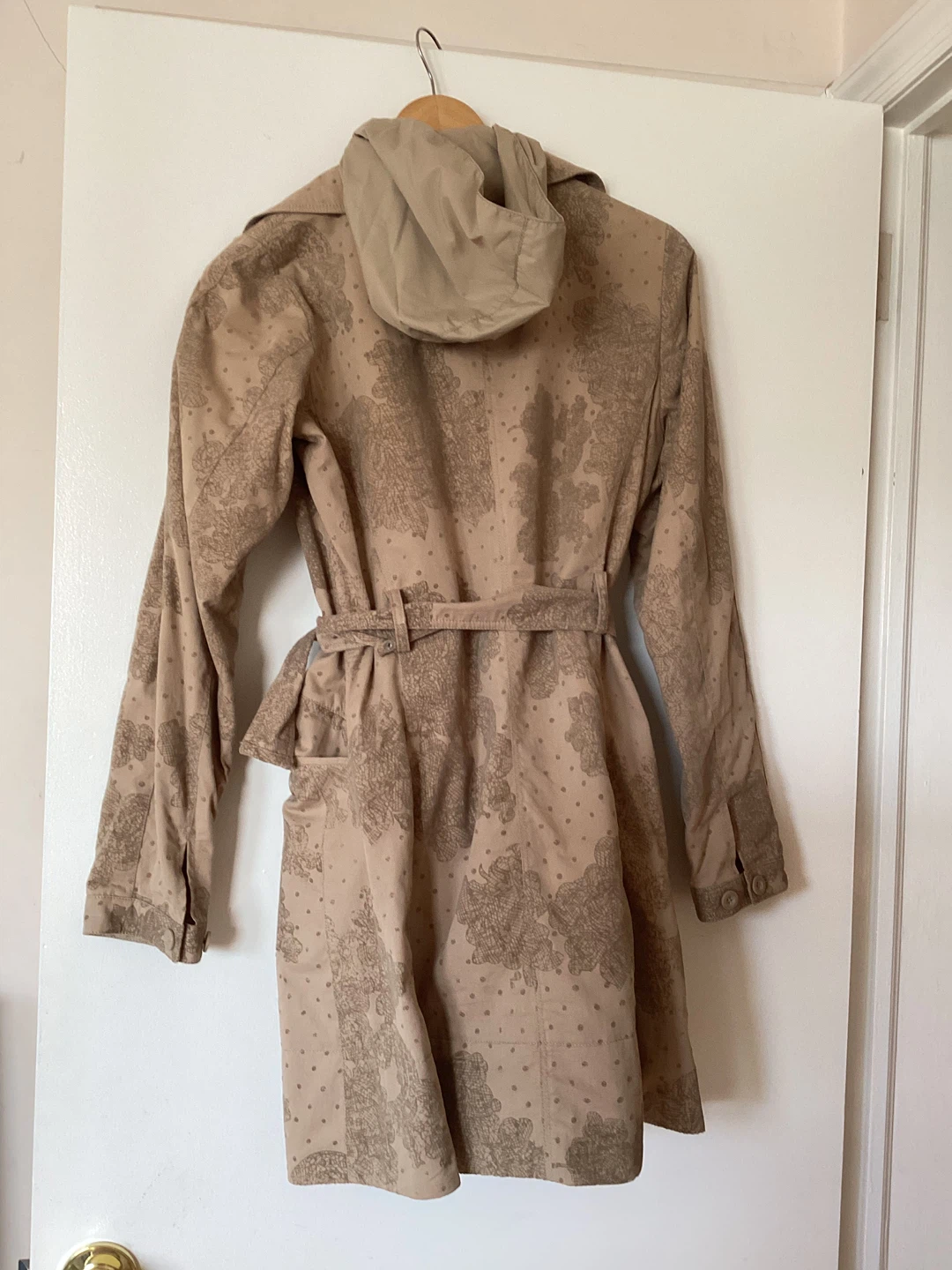Women's Trench Coat with Removable hood - photo 3