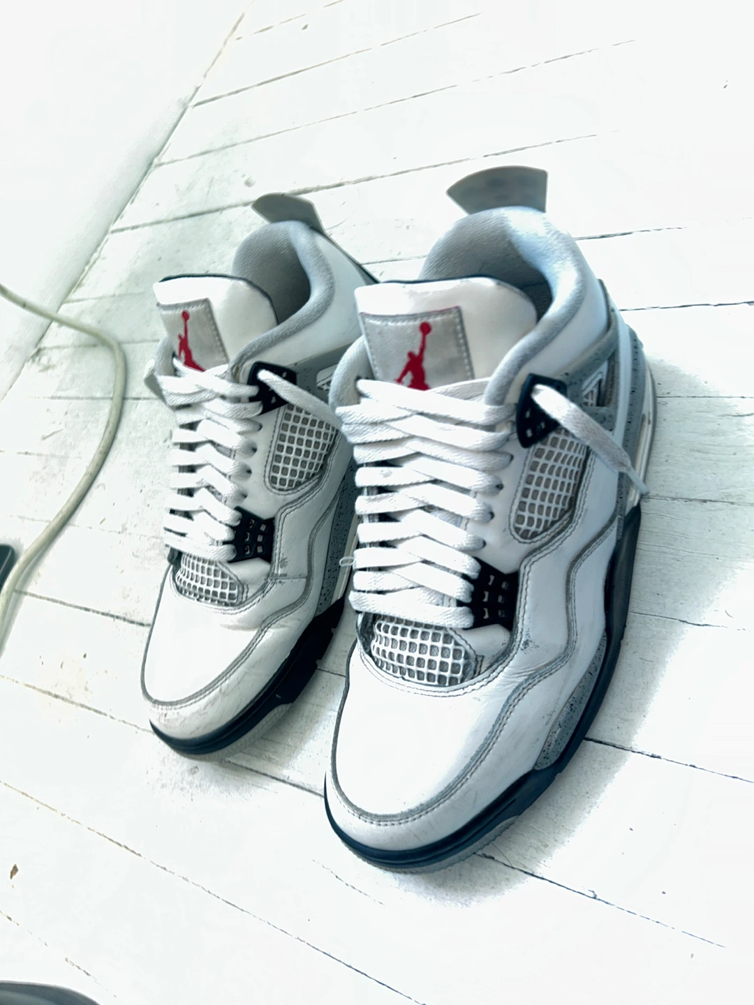 Jordan 4 Retro White Cement