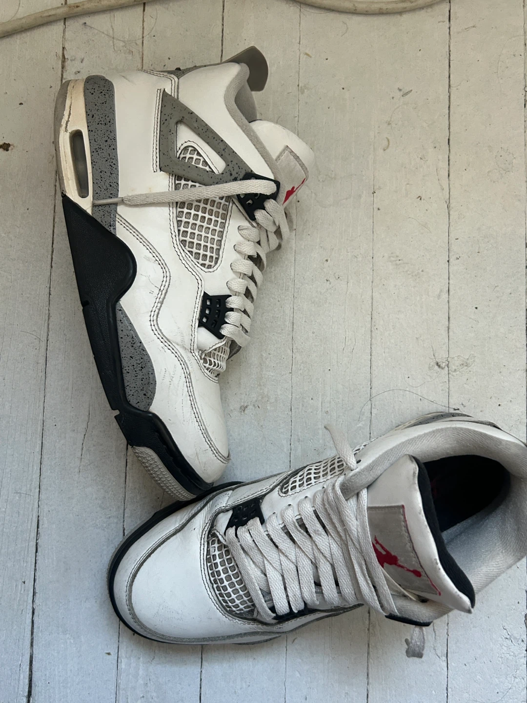 Jordan 4 Retro White Cement - photo 4