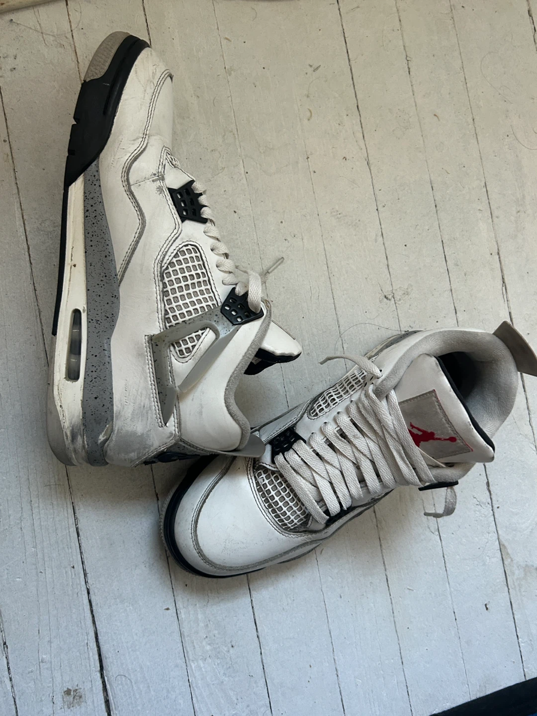 Jordan 4 Retro White Cement - photo 5