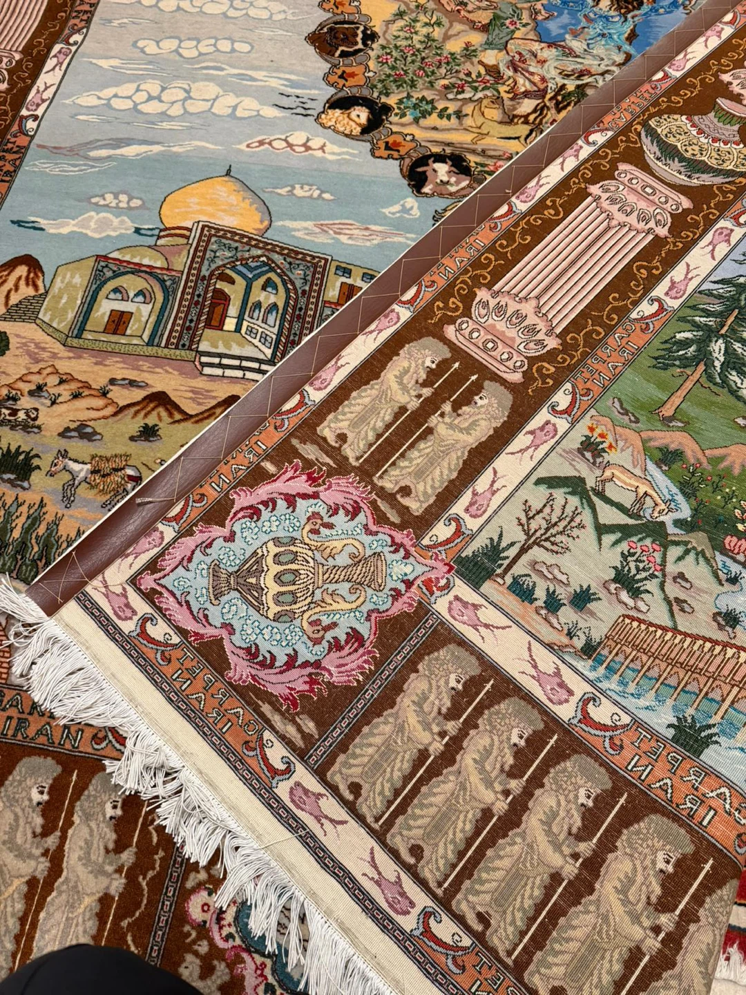 Carpet Iran "Weaver Zendede" Scene Rug - photo 2