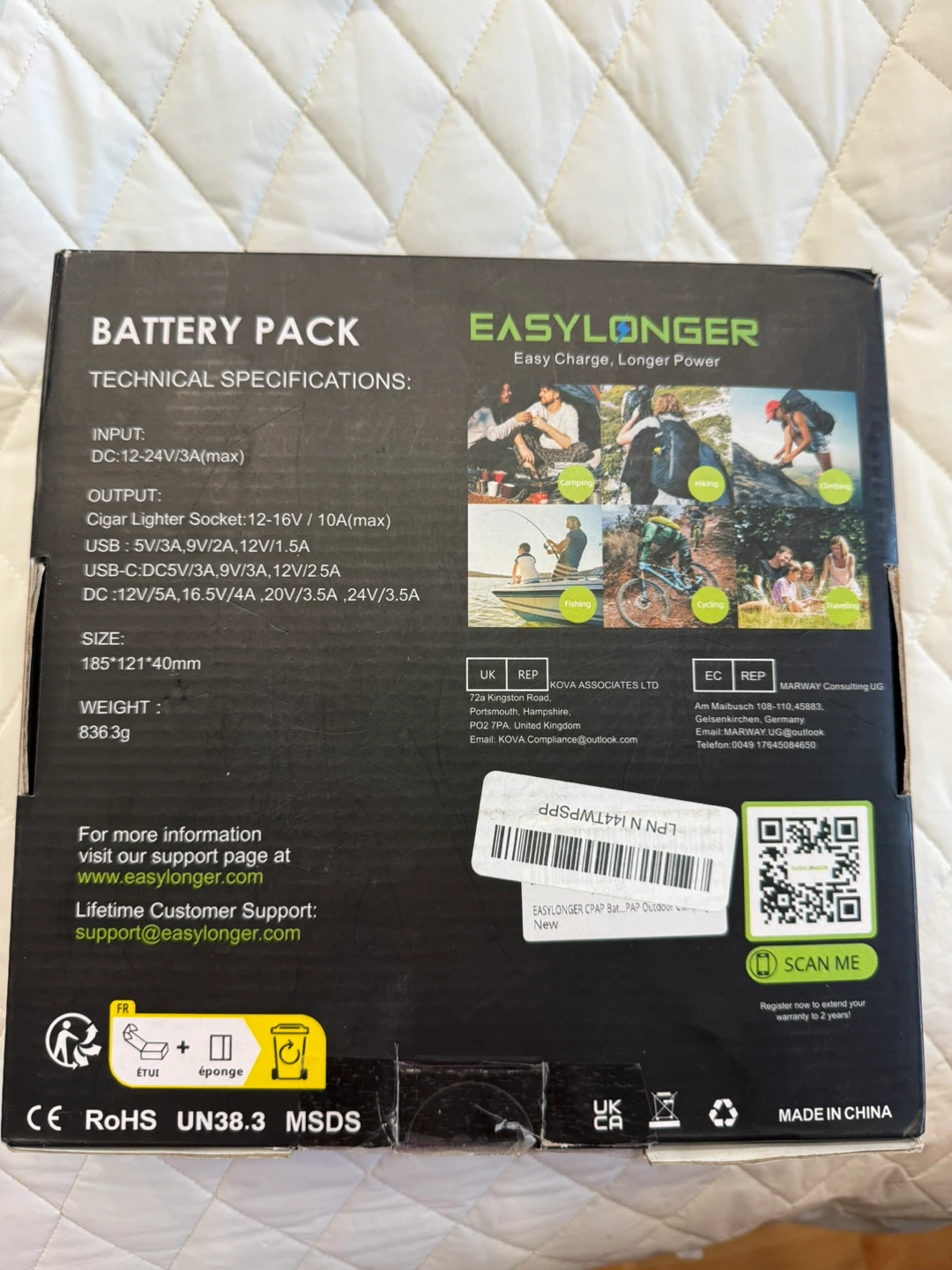 EASYLONGER ES400 AIR Energy Storage Power Pack - photo 2
