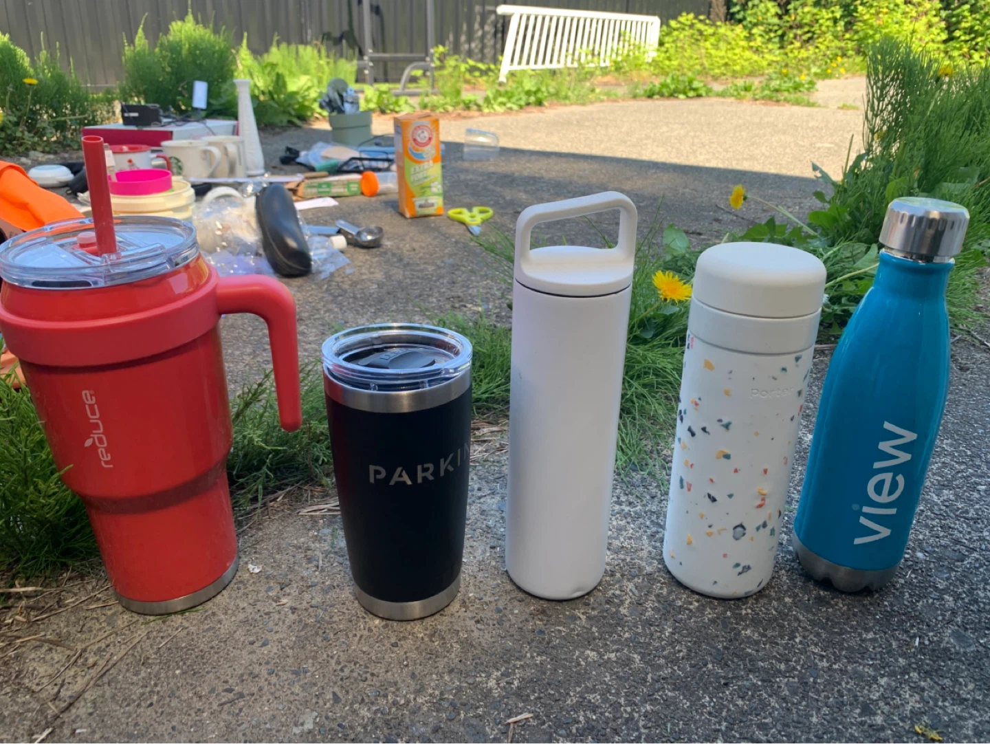 Collection of insulation Bottles, $10 each