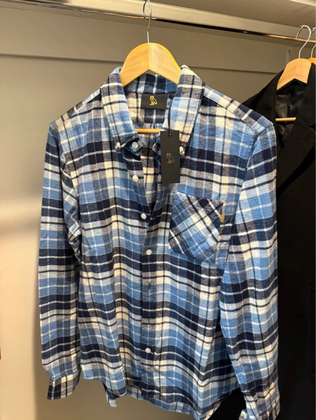OVO October's Very Own Plaid Flannel Shirt