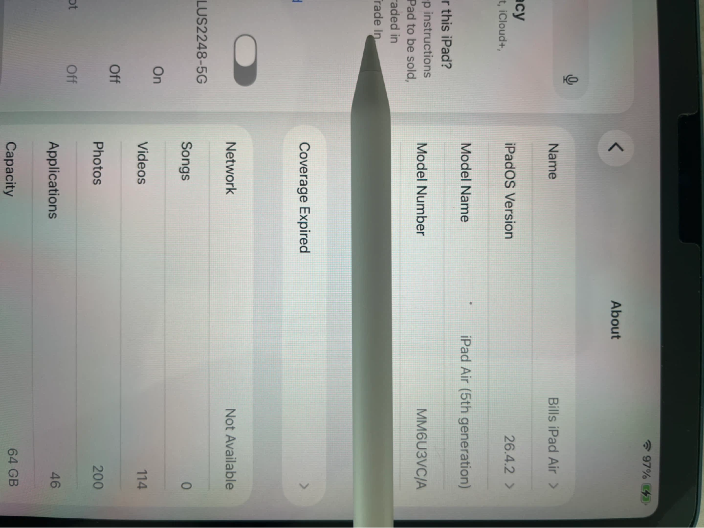 Apple iPad Air (5th Generation) - M1 WiFi and Cellular - photo 4