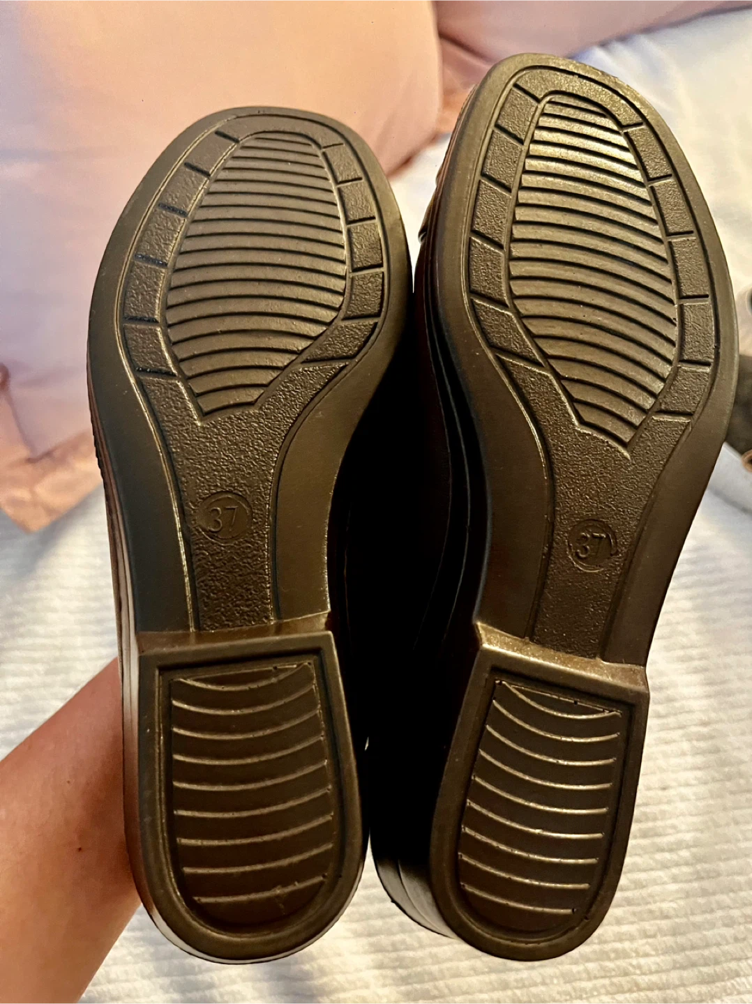 Women's Brown Loafers Size 37 - photo 2
