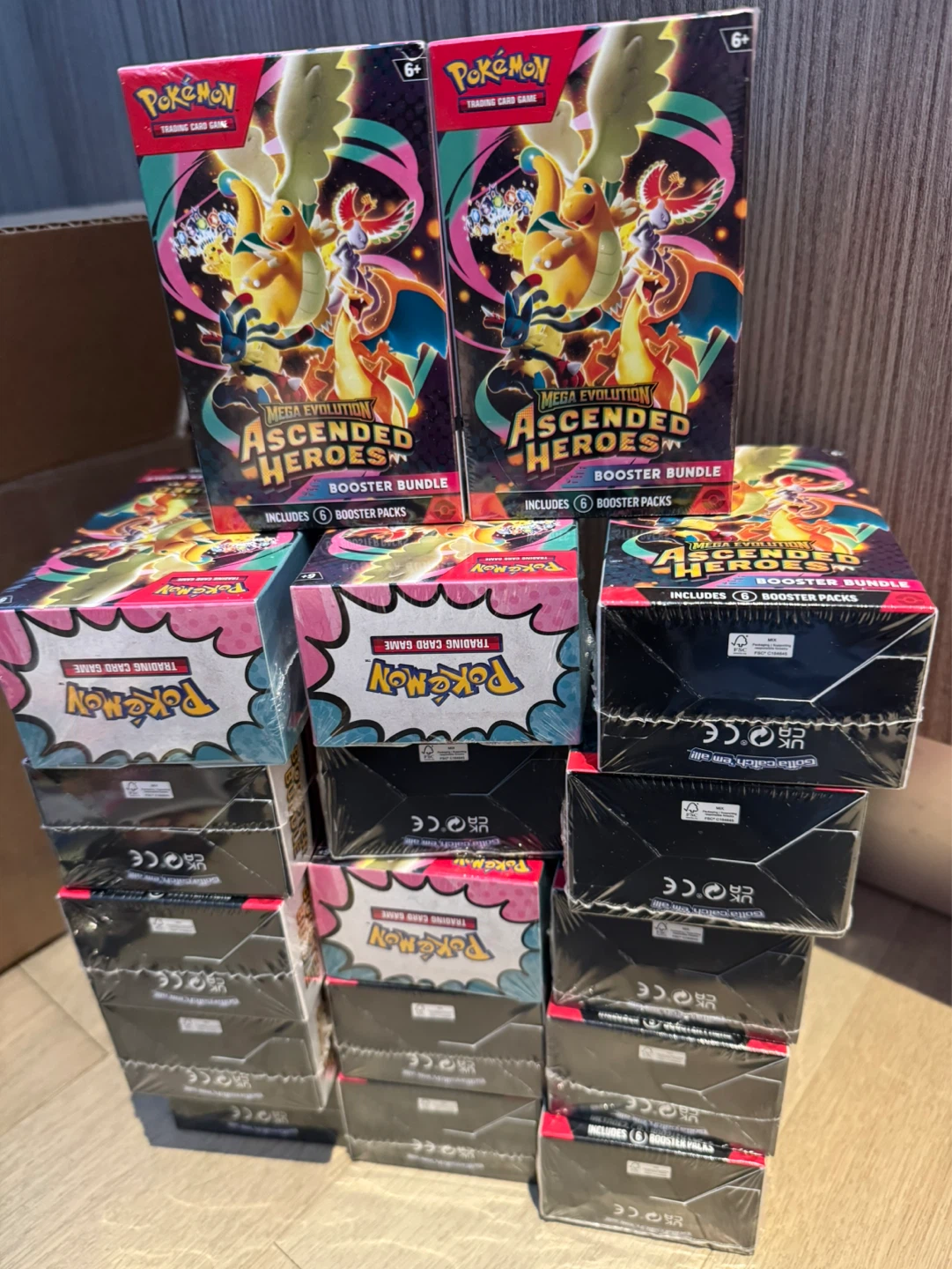 Pokemon Ascended hero booster bundle